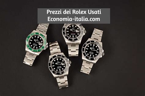 rolex usati gorizia|prezzi rolex usati.